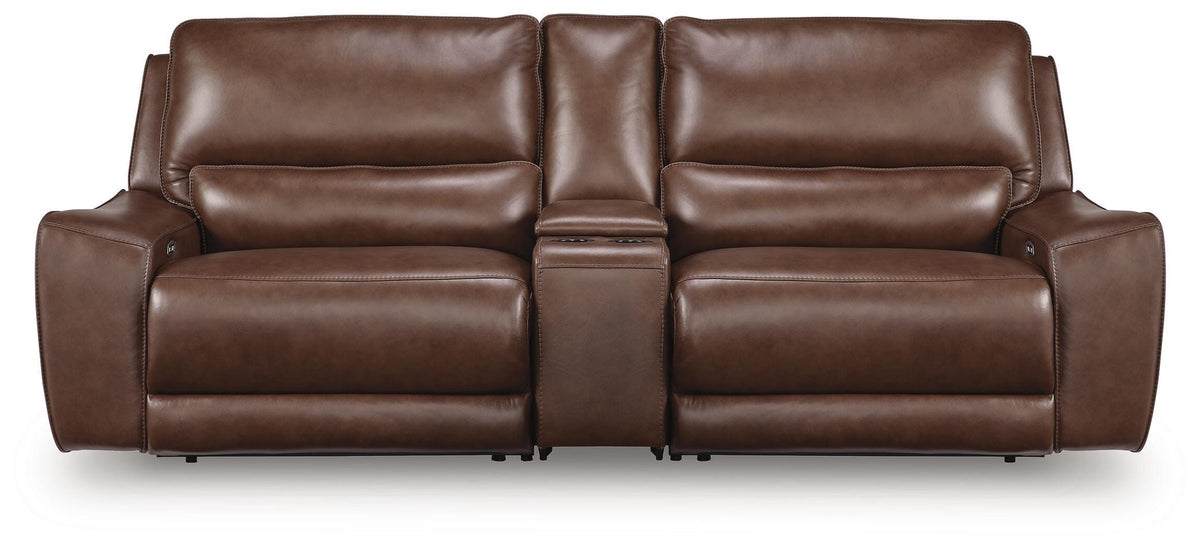 Hoover Furniture Outlet - Ashley Furniture - DeepWakes 3-Piece Power Reclining Sectional - 3-Piece Power Reclining Sectional - PCU62607S3