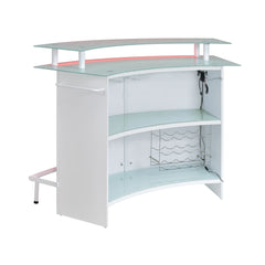 Valentina Bar Table in White