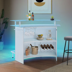 Valentina Bar Table in White – SKU DA-17290-7-BT | Elements