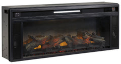 Hoover Furniture Outlet - Ashley Furniture - Entertainment Accessories Fireplace Insert - Fireplace Insert / Black - W100-12