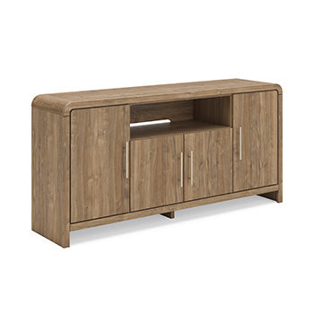 Hoover Furniture Outlet - Ashley Furniture - Dovander 63" TV Stand - 63" - W1121-68