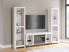 Hoover Furniture Outlet - Ashley Furniture - Brollevi 3-Piece Entertainment Center - 3-Piece Entertainment Center - W2722W1