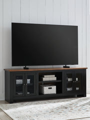 Hoover Furniture Outlet - Ashley Furniture - Wildenauer 76" TV Stand - 76" - W664-68