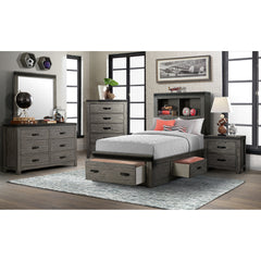 Wade Youth Twin Platform Storage Bed