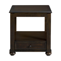 Wagner End Table in Cherry