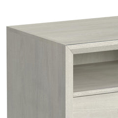 Westland 82" TV Console without Fireplace Insert in Almond