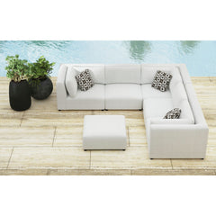 Zandara Modular Armless Chair - Olefin Beige – SKU O-16240-10311-103 | Elements